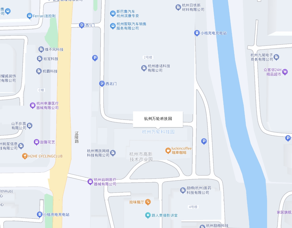 杭州七目全景互动公司地图